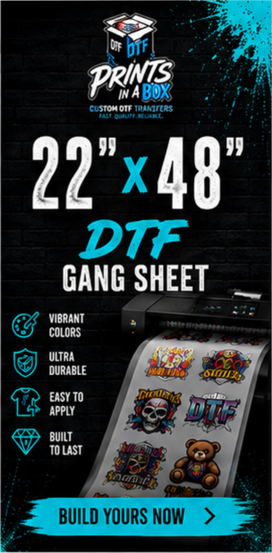 22" x 48" DTF Gang Sheet