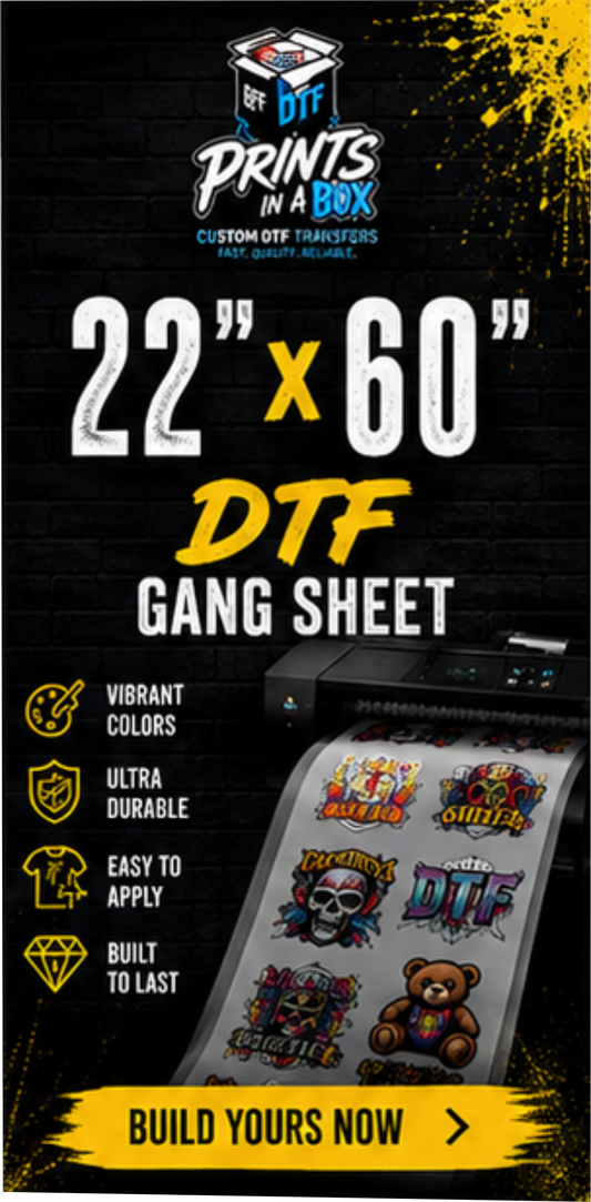 22" x 60" DTF Gang Sheet